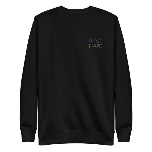 Lilac Haze Embroidered Sweatshirt